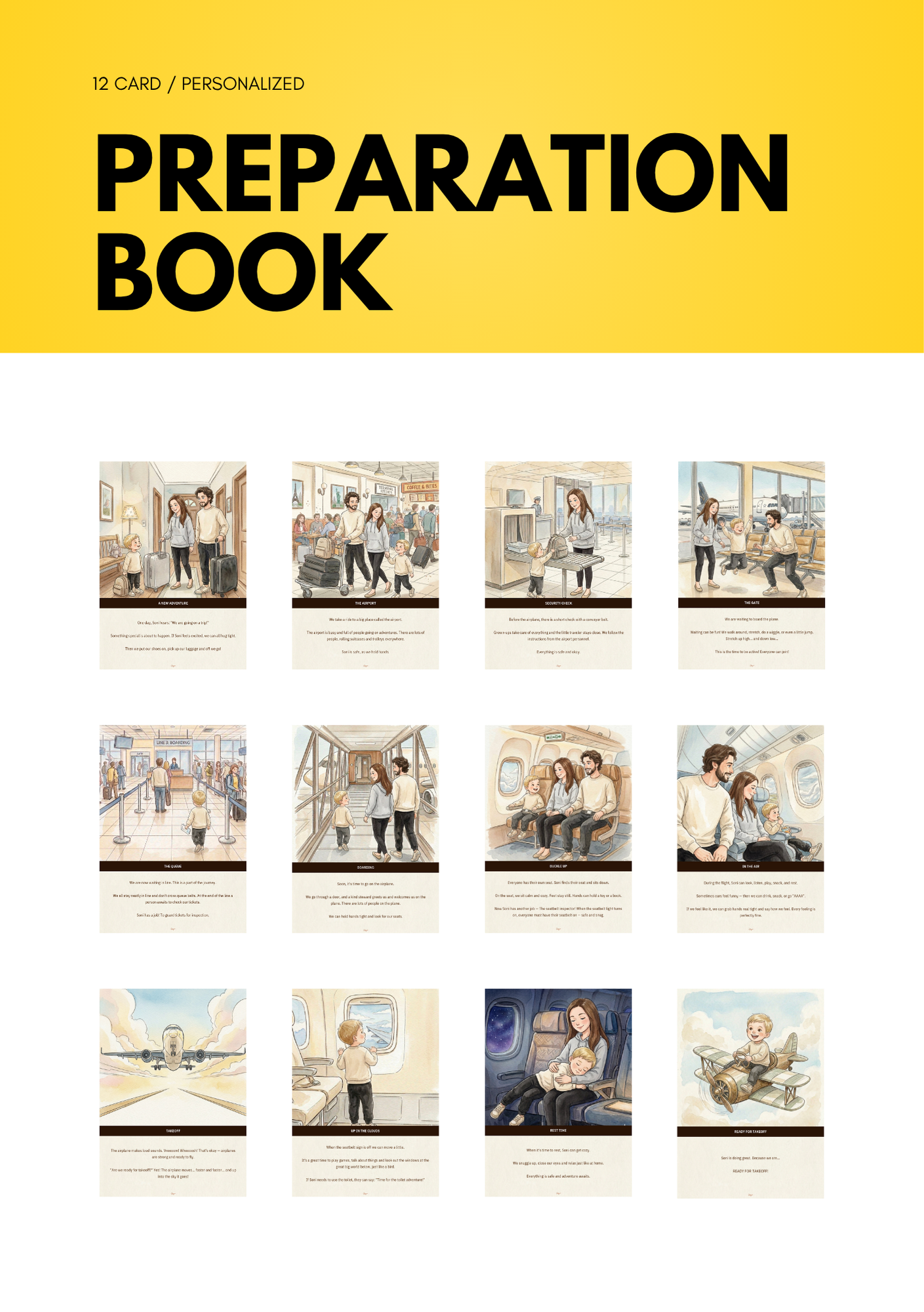 Flying with a Toddler Preparation Kit (PDF)