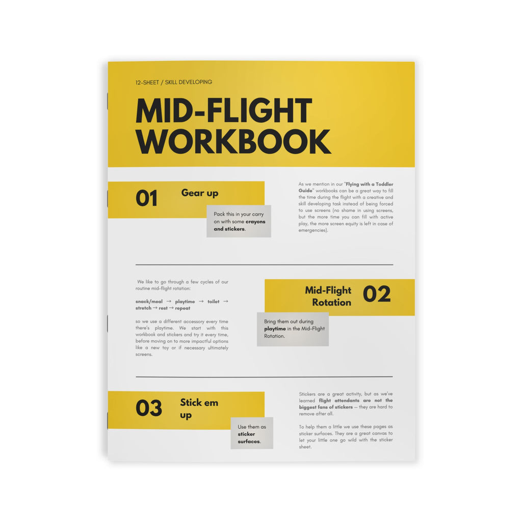 12-Sheet / Skill Developing Mid-Flight Workbook