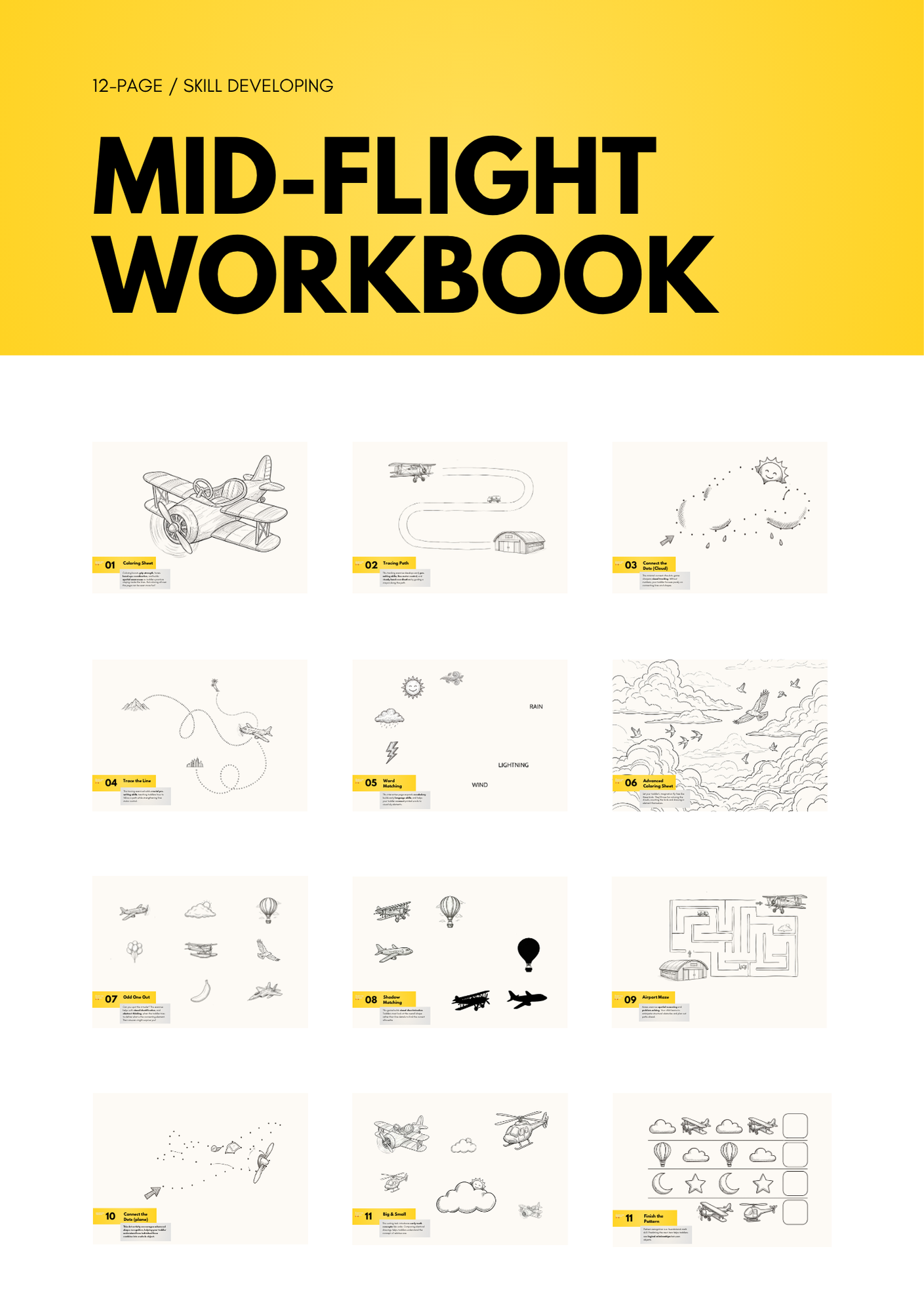 Flying with a Toddler Preparation Kit (PDF)