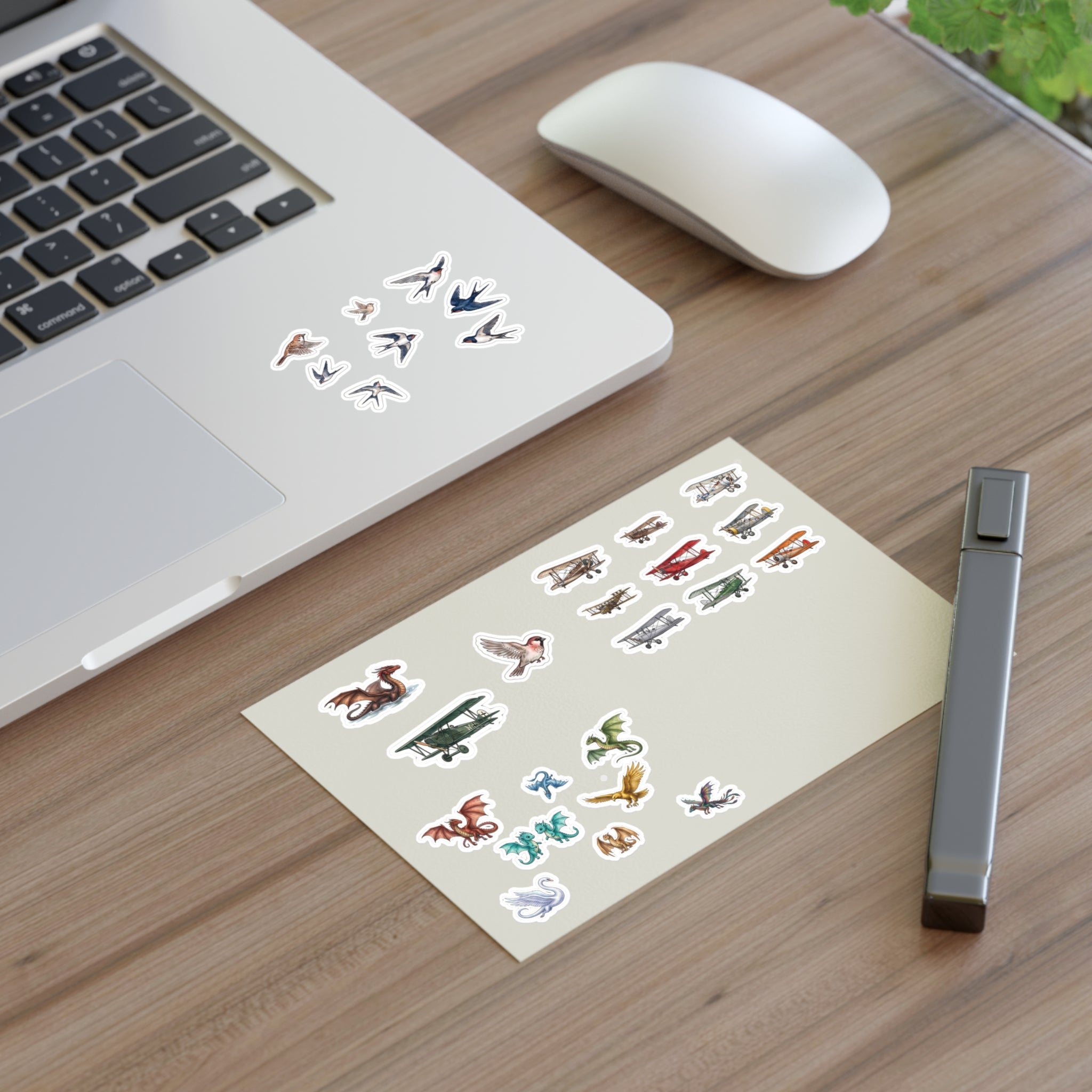 Easy Peel Flight Hero Stickers